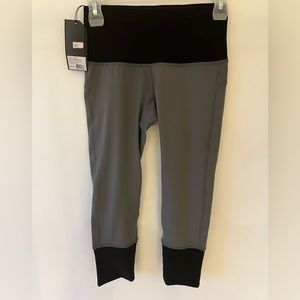 NWT Ryu train and development charcoal capris